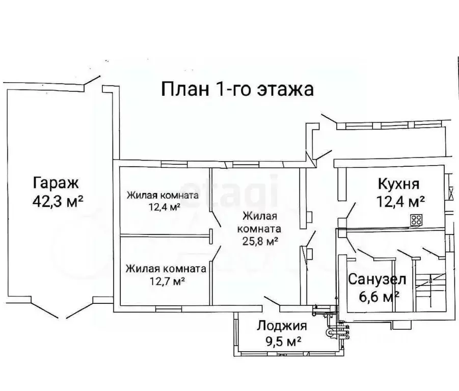 Дом в Смоленская область, Дорогобуж ул. Пушкина, 23 (113 м) - Фото 2