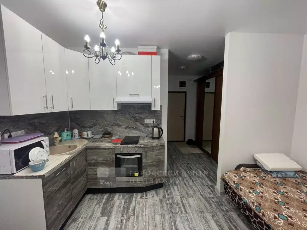 1-к кв. Московская область, Раменское ул. Молодежная, 26Б (26.9 м) - Фото 0