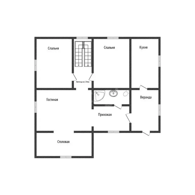 Дом в посёлок Нагорный, улица Василия Чапаева (336.9 м) - Фото 2