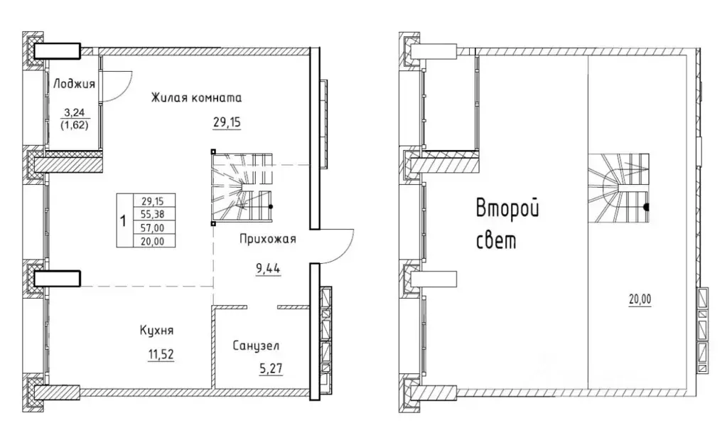 2-к кв. Приморский край, Владивосток ул. Сочинская, 17 (54.6 м) - Фото 0