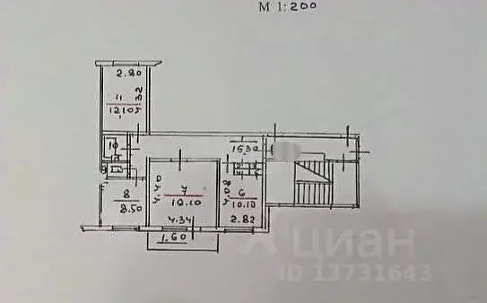 3-к кв. Псковская область, Остров ул. Карла Маркса, 27 (69.6 м) - Фото 1