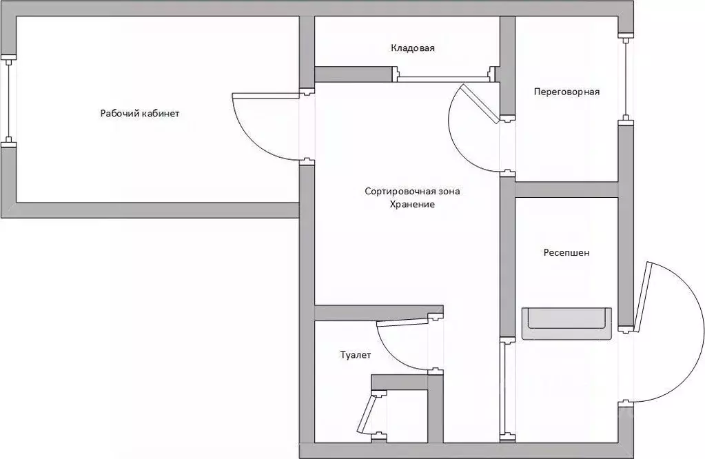 Офис в Удмуртия, Ижевск ул. Кирова, 111 (54 м) - Фото 2