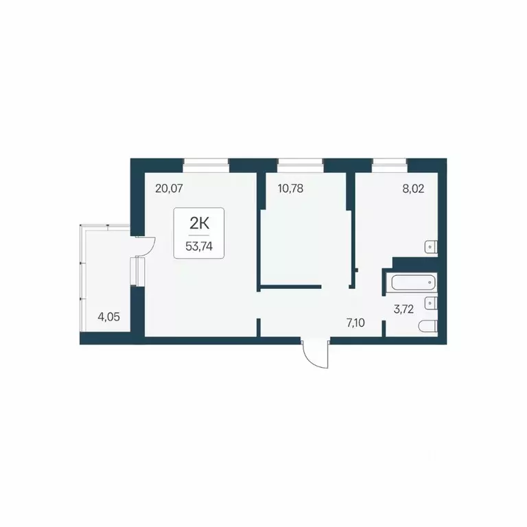 2-к кв. Новосибирская область, Новосибирск ул. Оловозаводская, 6 ... - Фото 1