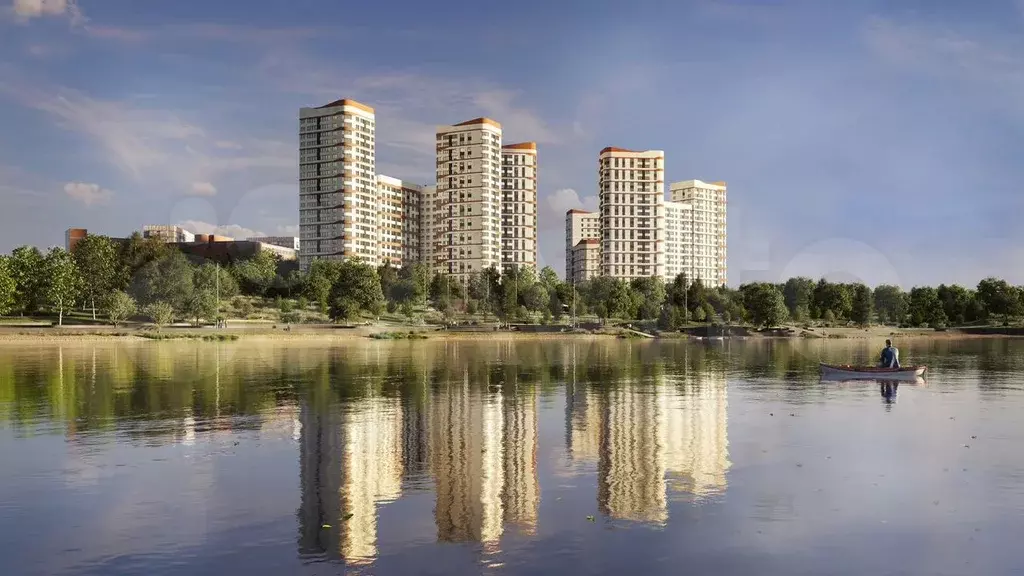 Квартира-студия, 99,4 м, 18/24 эт. - Фото 0