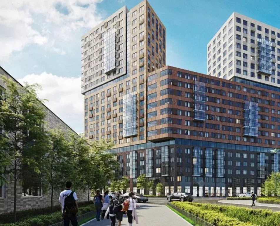 Студия Москва 1-й Грайвороновский проезд, 1 (27.0 м) - Фото 1