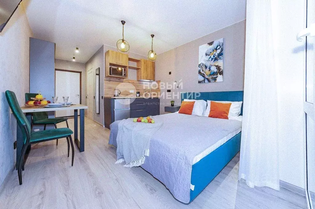 Студия Свердловская область, Екатеринбург Уктус жилрайон, Светлый мкр, ... - Фото 2