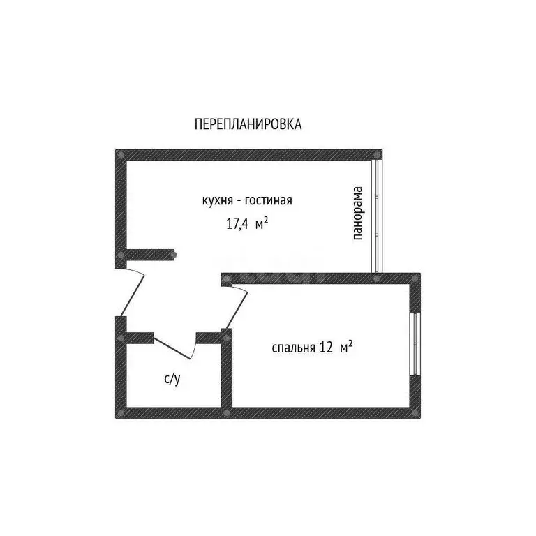 1-комнатная квартира: Краснодар, улица имени Генерала Корнилова, 10 ... - Фото 0