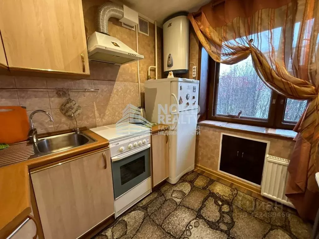 1-к кв. Мурманская область, Мурманск ул. Олега Кошевого, 14к2 (32.0 м) - Фото 0