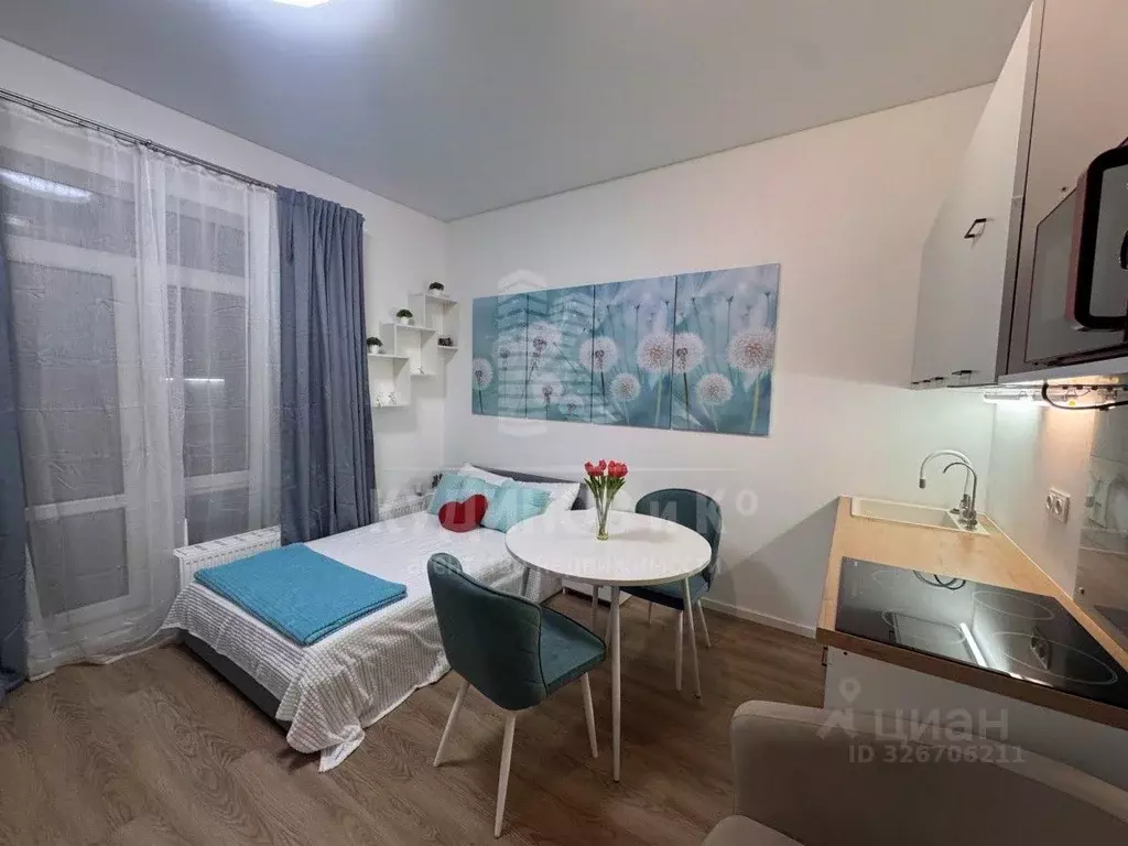 Студия Москва ул. Аэростатная, 12к1 (25.0 м) - Фото 1