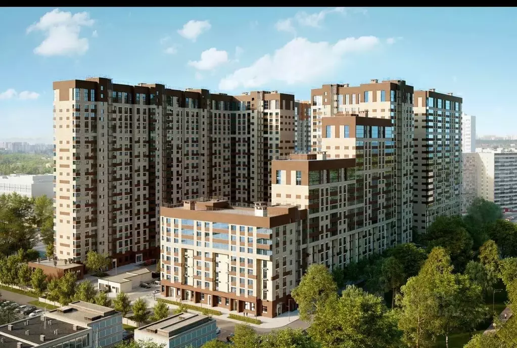 1-к кв. Москва ул. Красная Сосна, 3 (40.0 м) - Фото 1