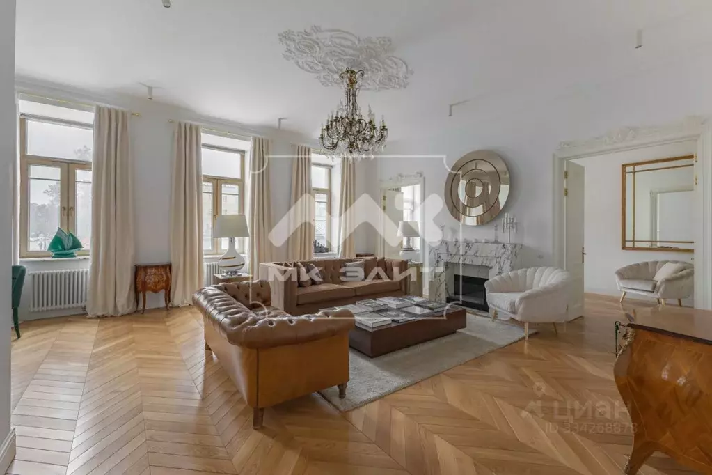 3-к кв. Санкт-Петербург Смольный просп., 13 (120.0 м) - Фото 0