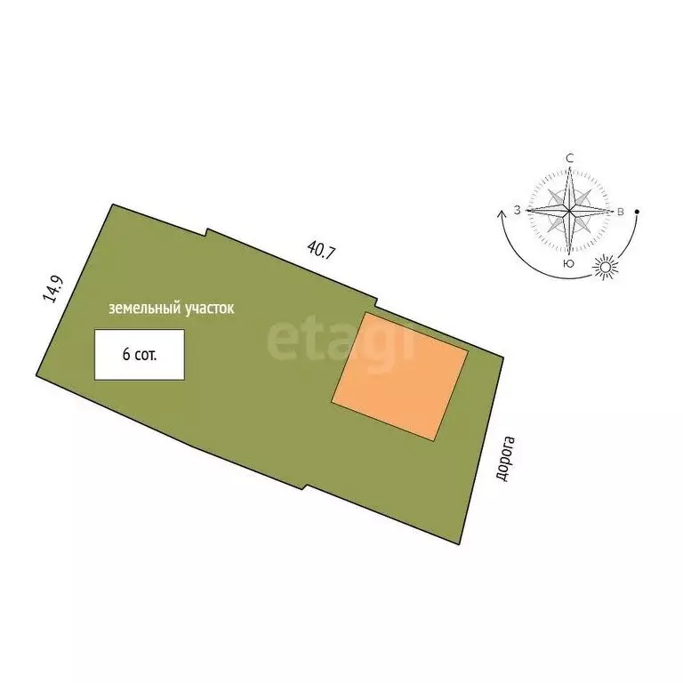 Дом в Ульяновск, Вокзальная улица (44 м) - Фото 1
