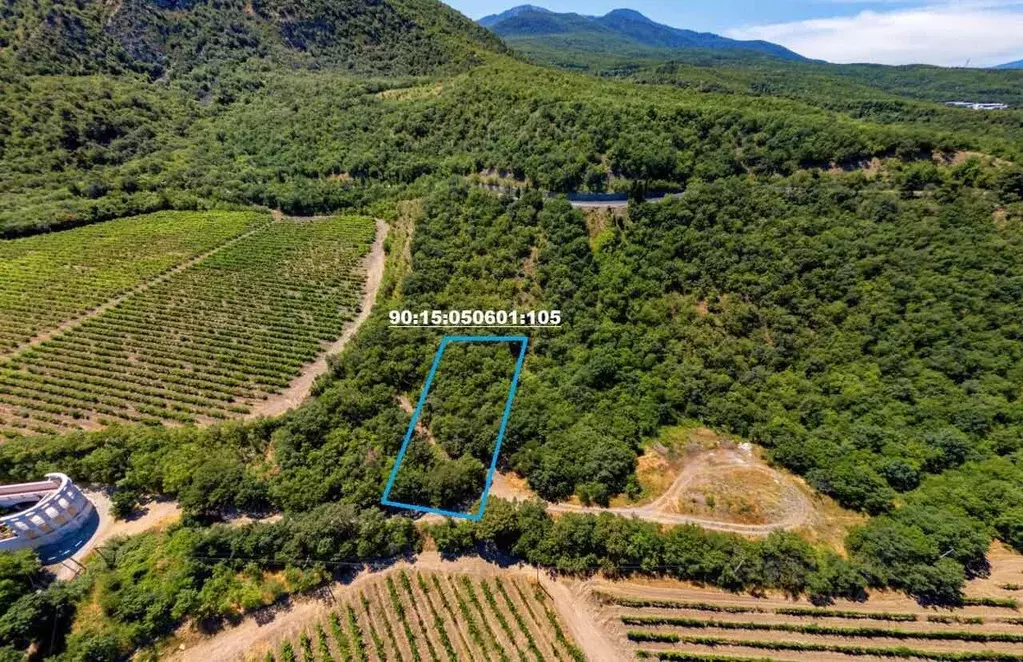 Участок в Крым, Алушта муниципальный округ, с. Лазурное ул. Слуцкого, ... - Фото 1