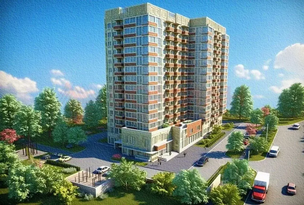 1-к кв. Ростовская область, Аксай ул. Мира, 1 (45.6 м) - Фото 0