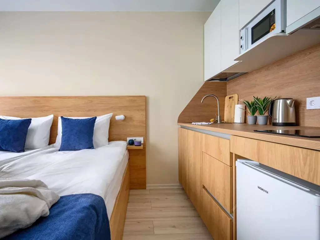 Студия Санкт-Петербург ул. Матроса Железняка, 2 (18.4 м) - Фото 2