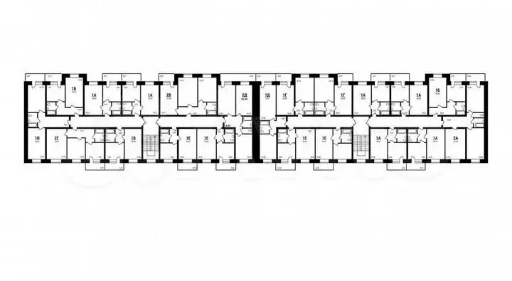 1-к. квартира, 32,3м, 4/5эт. - Фото 1