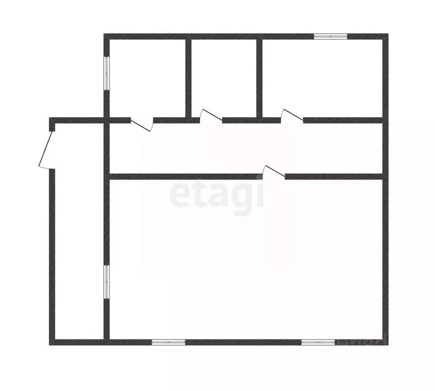 Дом в Курская область, Курский район, Моковский сельсовет, д. 1-я ... - Фото 2