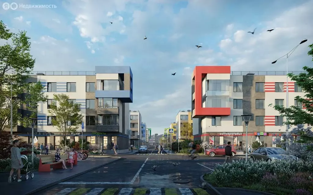 Квартира-студия: деревня Малое Верево, улица Кутышева, 9к2 (23.6 м) - Фото 1