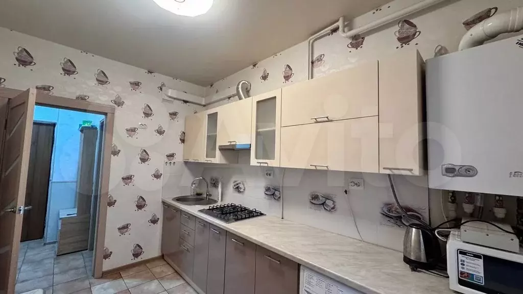 1-к. квартира, 34,8 м, 1/9 эт. - Фото 1