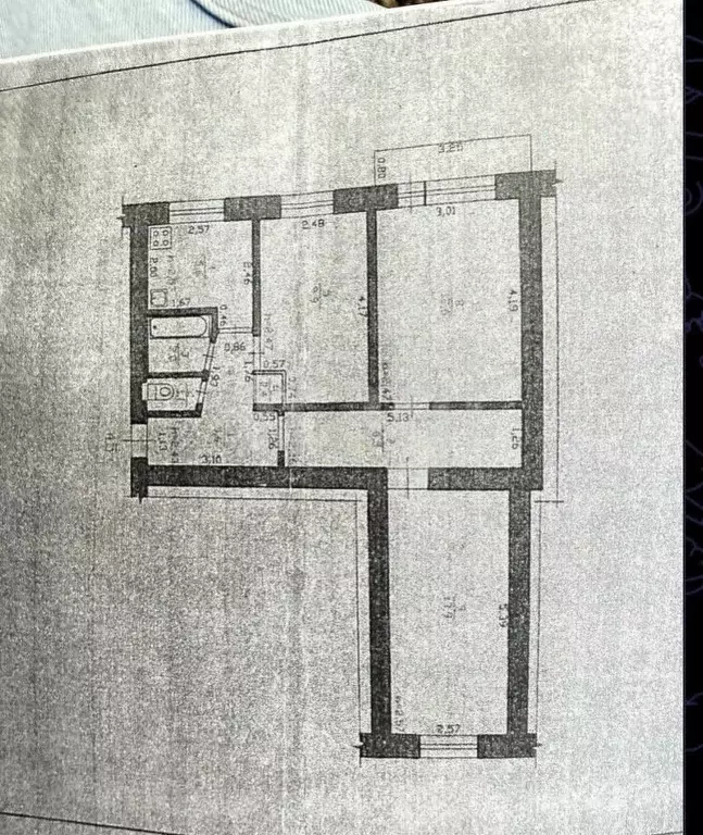 3-к кв. Удмуртия, Ижевск ул. Чайковского, 74 (56.9 м) - Фото 0