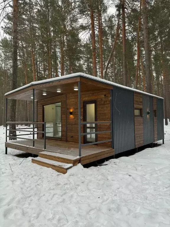 Дом в Красноярский край, Емельяновский район, Солонцовский сельсовет, ... - Фото 1