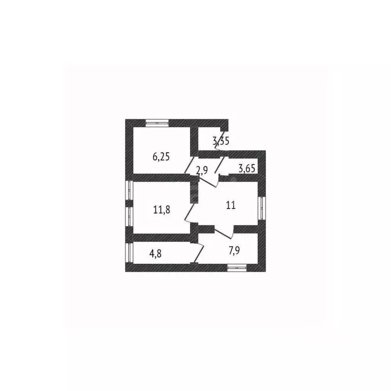 Дом в Белгородская область, Ровеньский район, Верхнесеребрянское ... - Фото 1