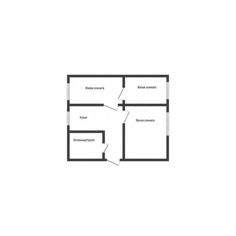 Дом в село Советское, Радужный переулок (138.4 м) - Фото 2