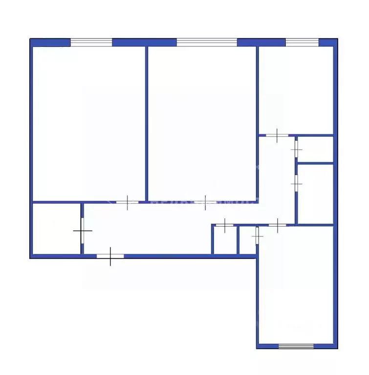 3-к кв. Кемеровская область, Кемерово Инициативная ул., 106 (80.0 м) - Фото 2