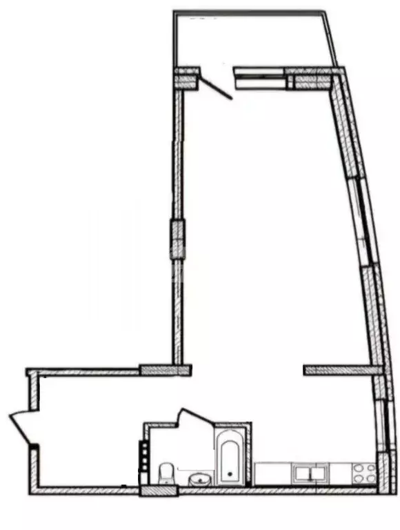1-к кв. Свердловская область, Екатеринбург ул. Щербакова, 5А (51.0 м) - Фото 2