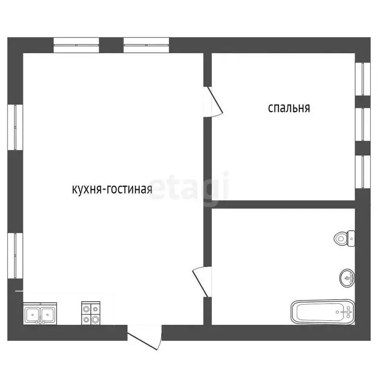 Дом в Зареченское сельское поселение, село Реутинское, Набережная ... - Фото 2