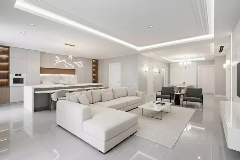 3-к кв. Москва ул. Сергея Макеева, 9к1 (111.0 м) - Фото 0