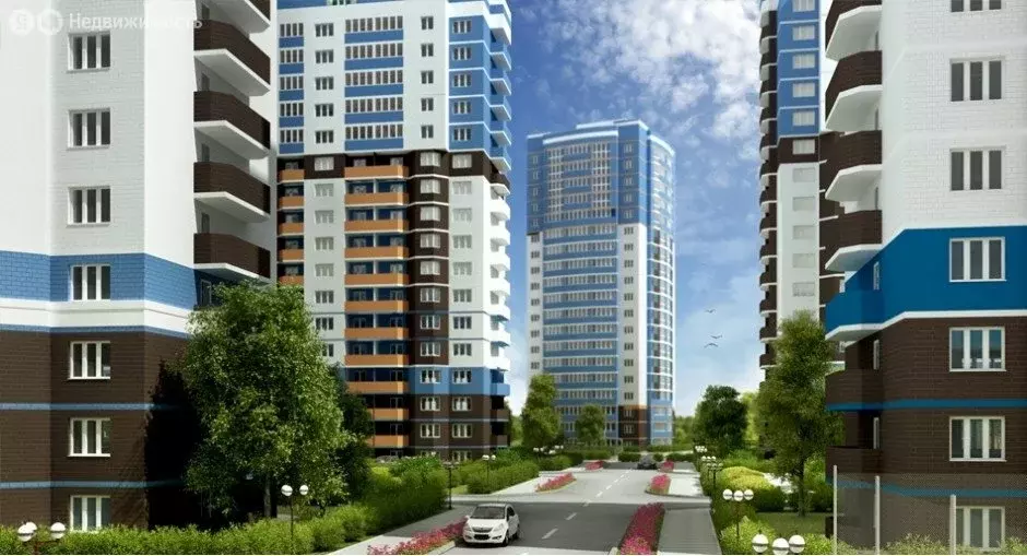 1-комнатная квартира: Брянск, улица Комарова, 59 (36.3 м) - Фото 2