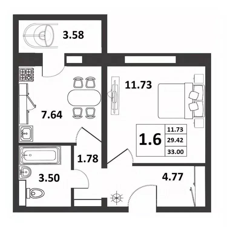 Студия Новгородская область, Великий Новгород ул. Якова Павлова, 15 ... - Фото 1