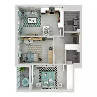 2-к кв. Липецкая область, Липецк Минская ул., 4Вк2 (60.6 м) - Фото 1