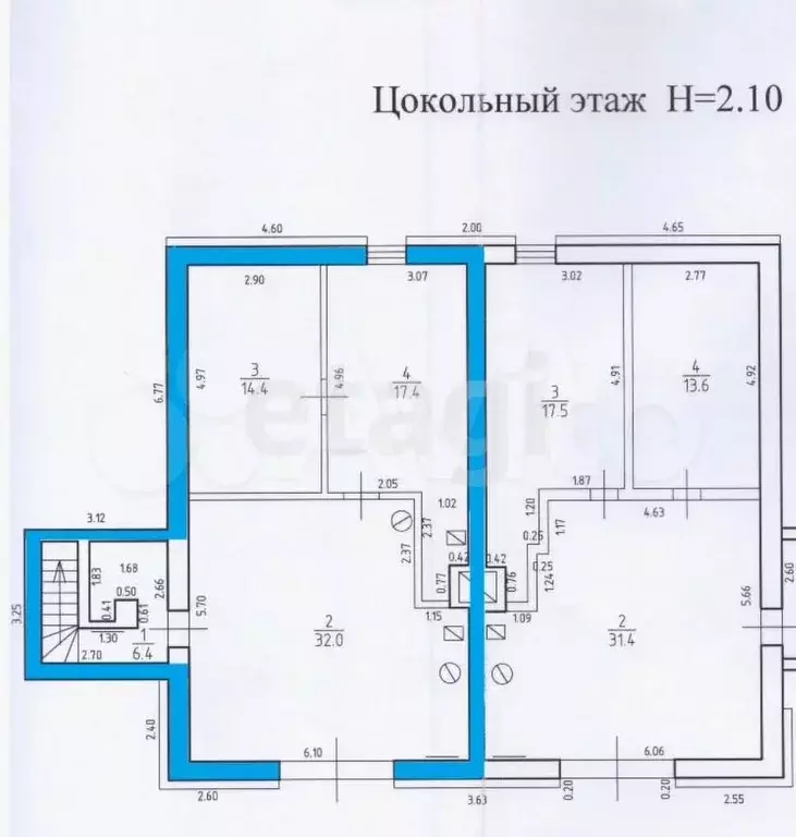 Дом 238,2 м на участке 10,6 сот. - Фото 1