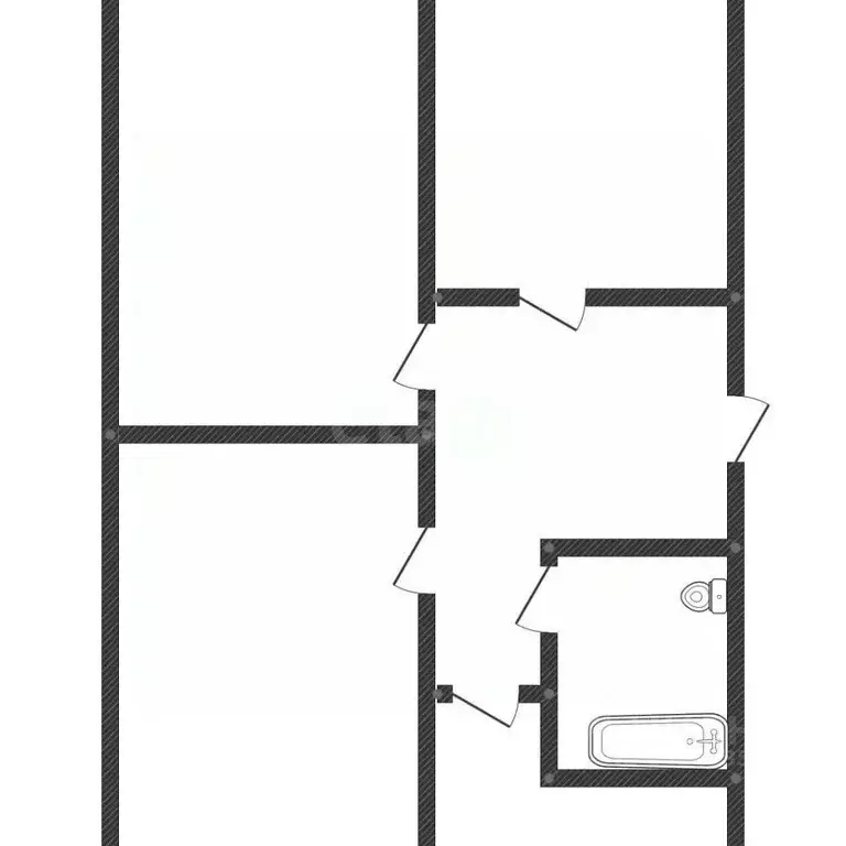 3-к кв. Алтайский край, Барнаул ул. Малахова, 25 (60.9 м) - Фото 2