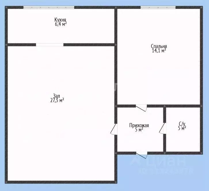 2-к кв. Дагестан, Каспийск ул. Байрамова, 83/4 (58.3 м) - Фото 2