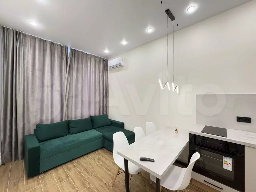 1-к. квартира, 32 м, 1/9 эт. - Фото 1