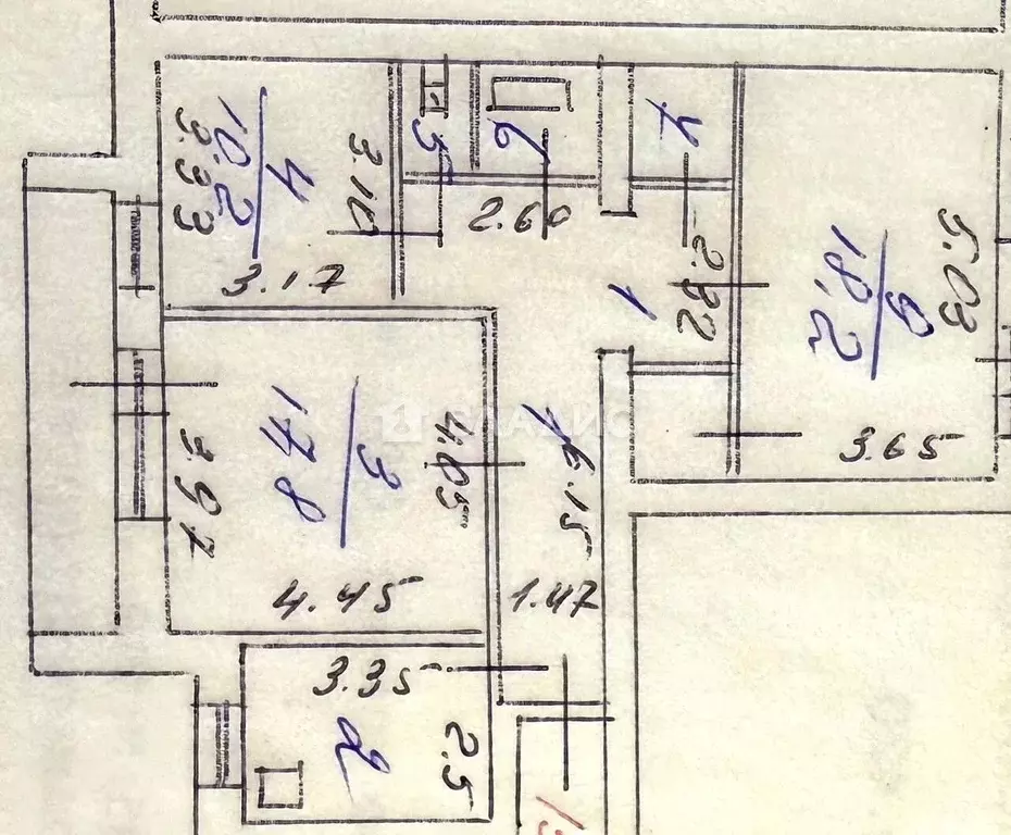 3-к кв. Пензенская область, Пенза просп. Победы, 115 (80.0 м) - Фото 2