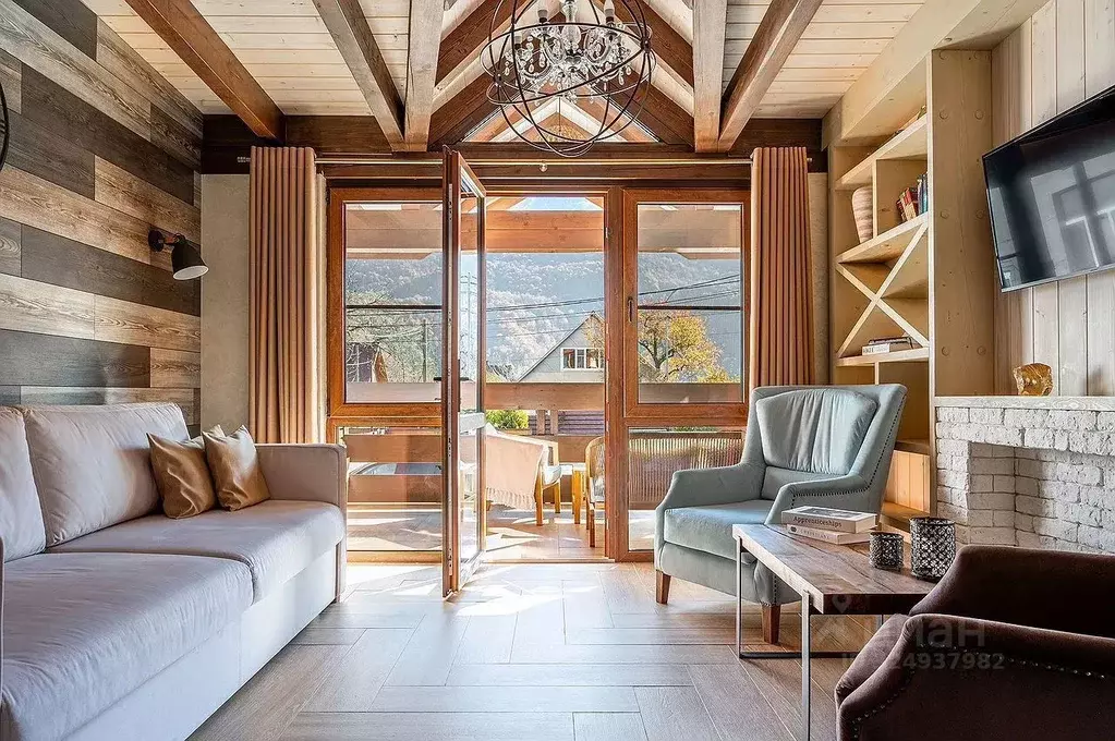 2-к кв. Краснодарский край, Сочи Красная Поляна пгт, ул. Пчеловодов, ... - Фото 2