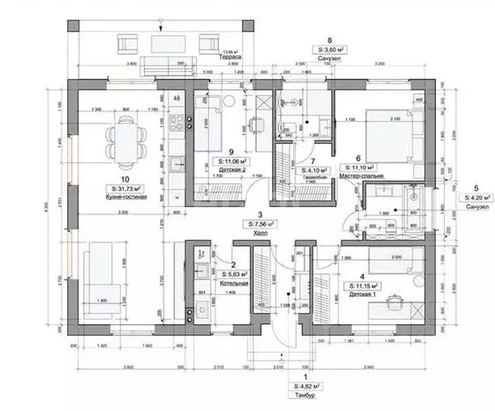 Дом в Курская область, Курский район, Рышковский сельсовет, Кислино ... - Фото 2