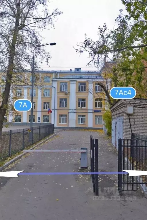 Гараж в Москва Пречистенский пер., 7АС4 (20 м) - Фото 1