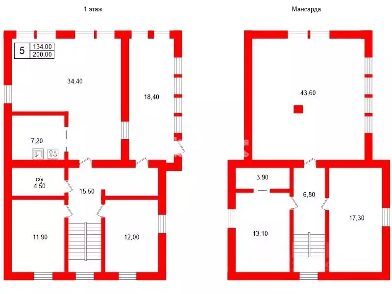 Дом в Ленинградская область, Всеволожск Каменерская ул., 39 (200 м) - Фото 2