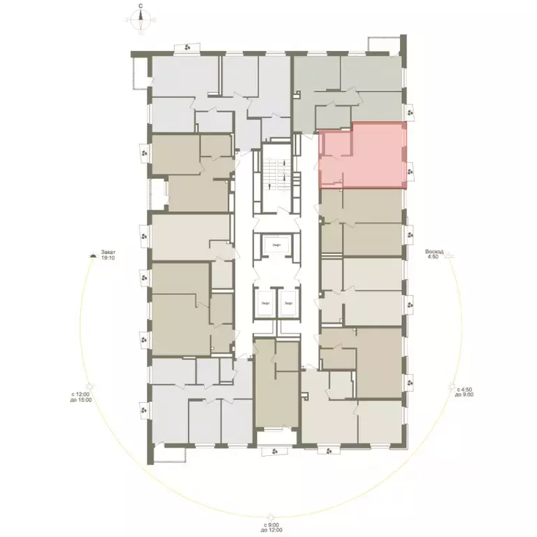 1-к кв. Башкортостан, Уфа Родина Парк жилой комплекс (33.8 м) - Фото 2