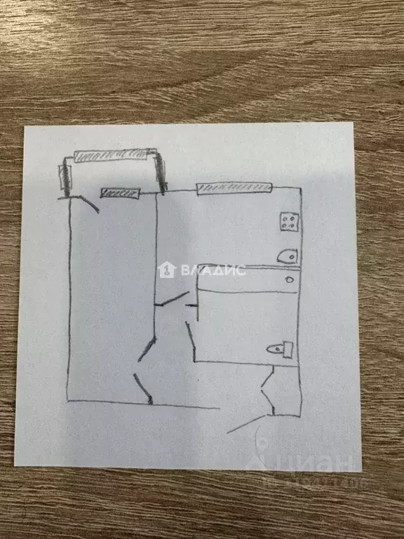 1-к кв. Тульская область, Новомосковск ул. Орджоникидзе, 3А (29.4 м) - Фото 2