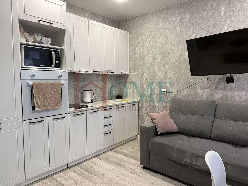 Студия Новосибирская область, Новосибирск Обская ул., 46/2 (38.0 м) - Фото 1