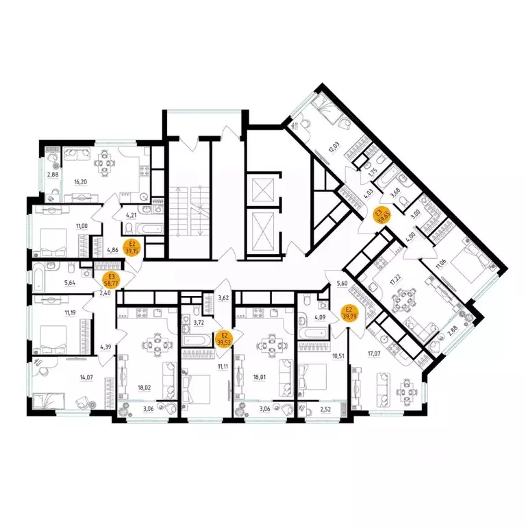 1-к кв. Рязанская область, Рязань ул. Земнухова (39.79 м) - Фото 1