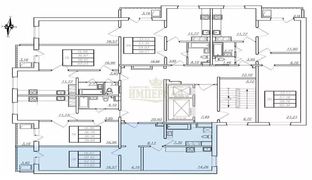 1-комнатная квартира: посёлок городского типа Медведево, бульвар ... - Фото 2