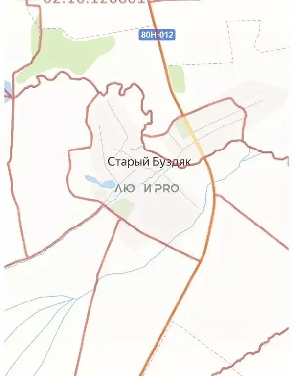 Участок в Башкортостан, Буздякский район, Уртакульский сельсовет, с. ... - Фото 1