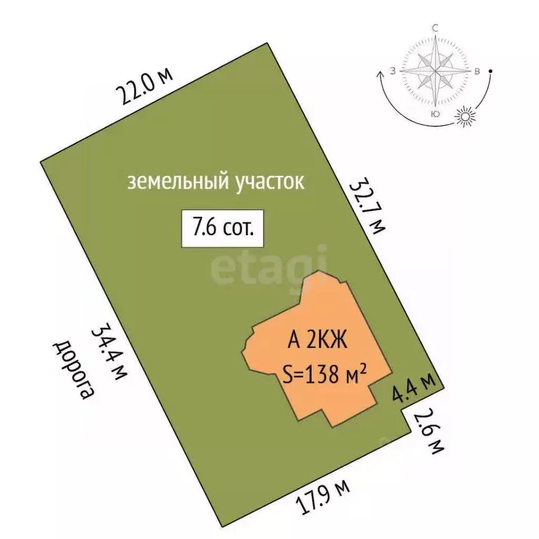 Дом в Тюменская область, Тюменский муниципальный округ, пос. ... - Фото 1